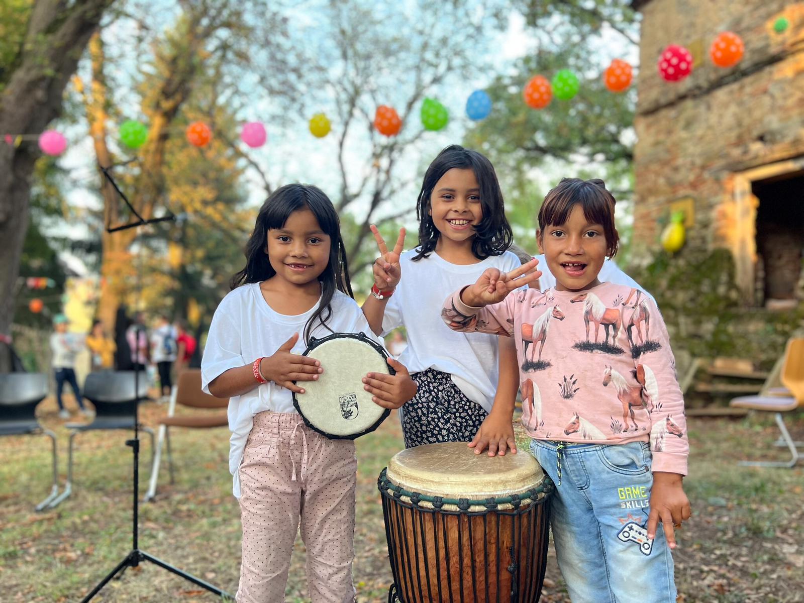 Capoeira and percussion classes