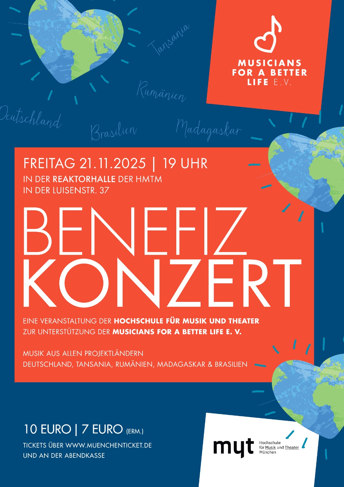 Benefizkonzert am 21.11.2025