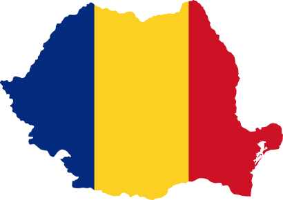 Map Romania